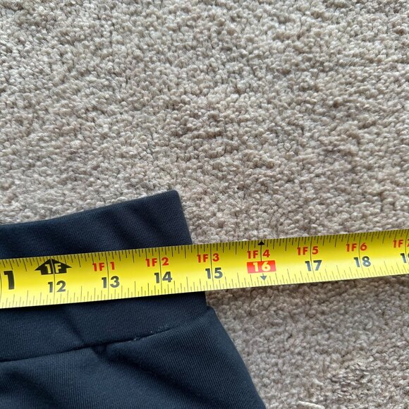 Fanatics Sweatpants Womens Medium (30x27) High Rise Tapered Leg Black Pockets - Picture 7 of 12